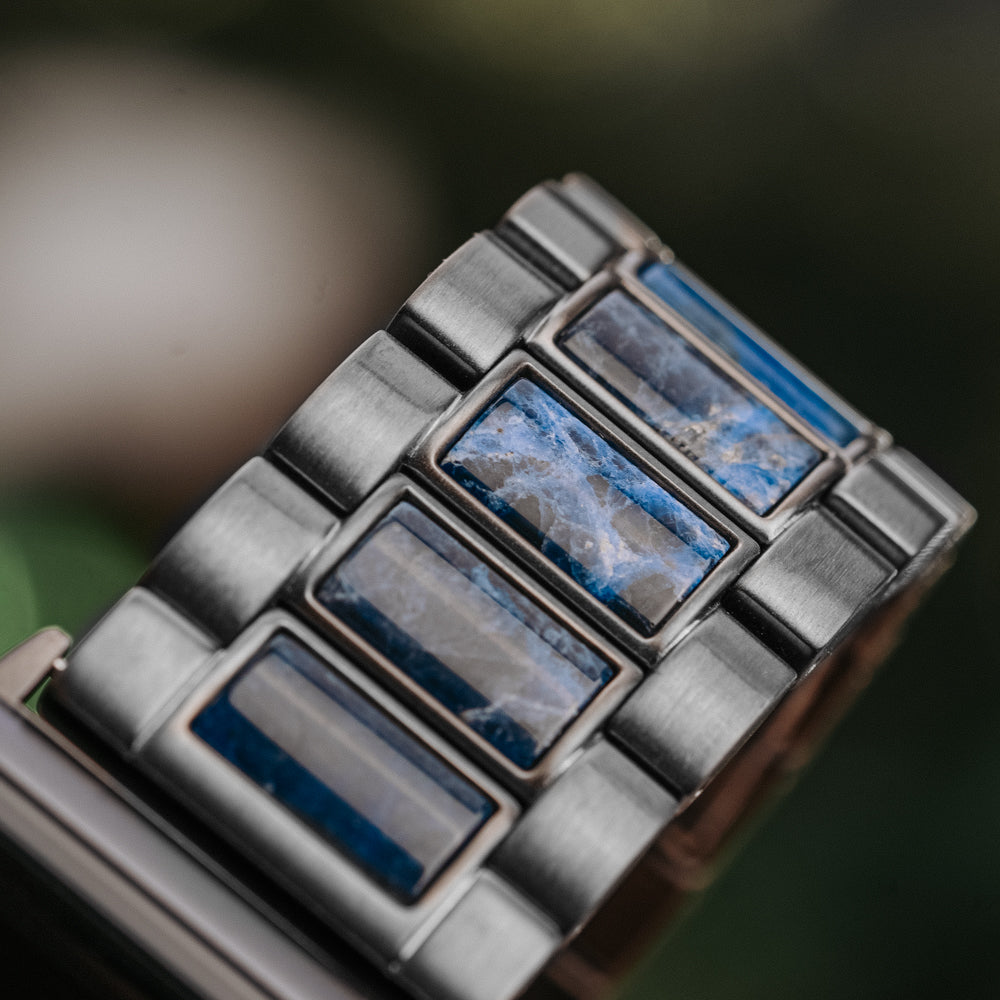 Apple Strap Marble Blue