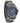 Aster Blue Marble Grey Maple Men's Chrono Stainless Steel Wooden Watch