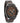 Aster Burgundy Wenge Men's Chrono Stainless Steel Wooden Watch