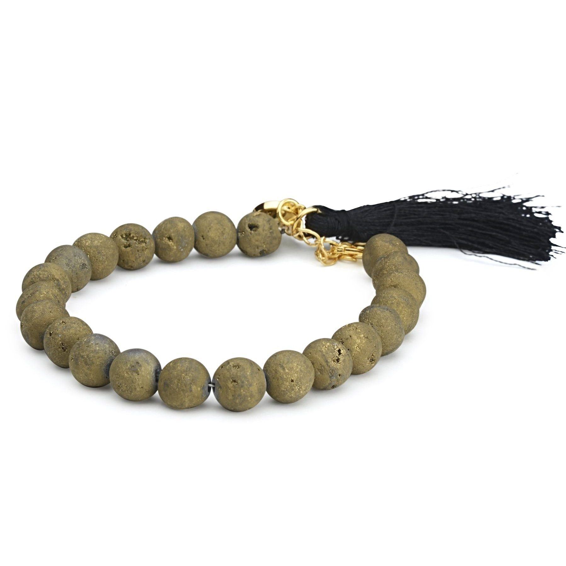 bead tassel bracelet