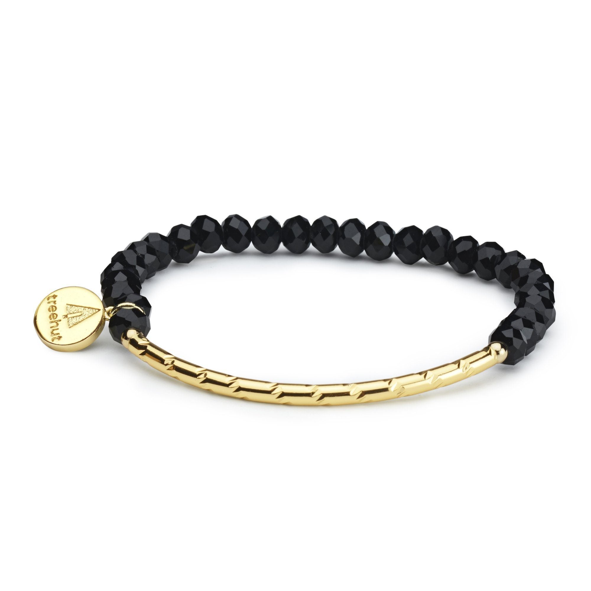 black crystal bracelet