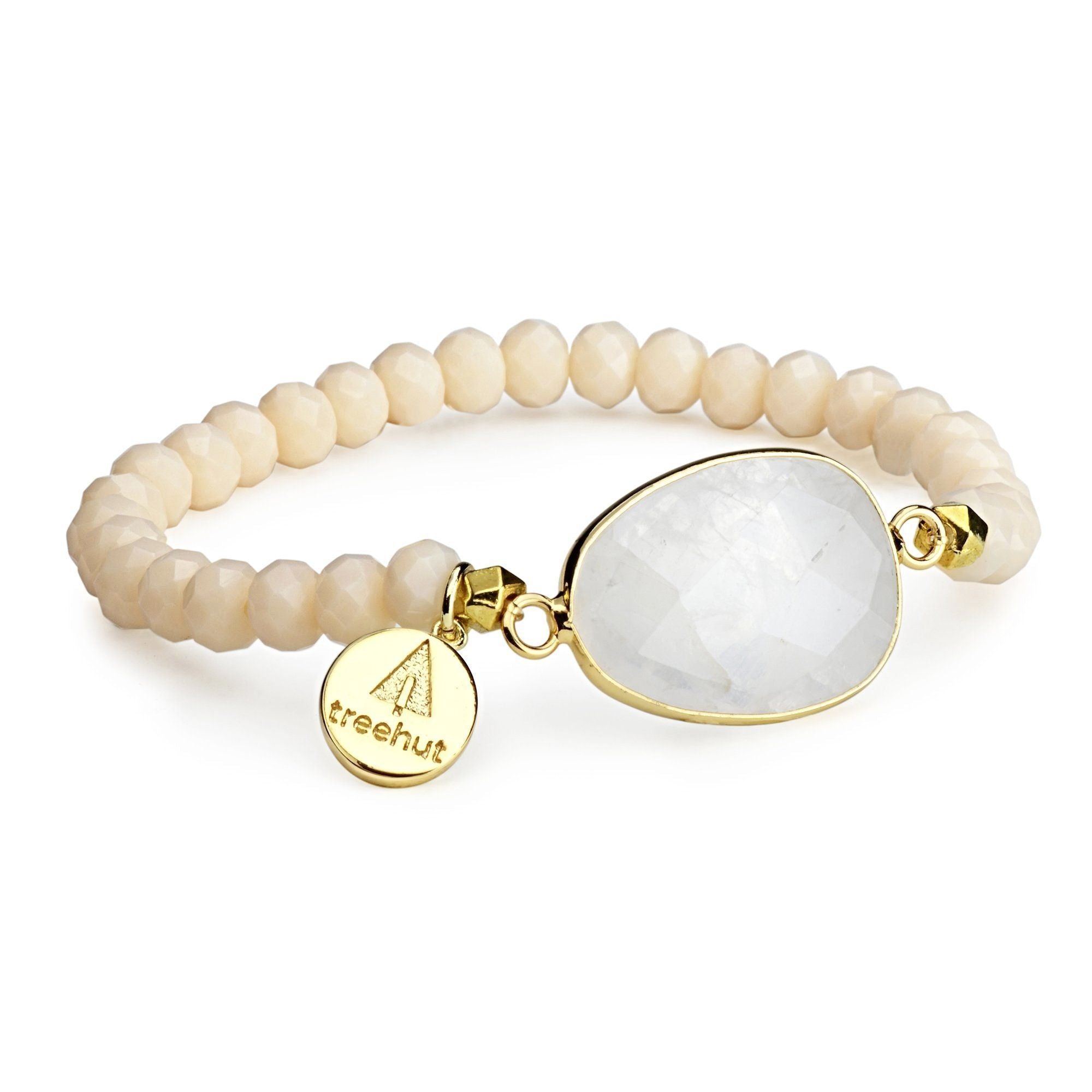 Sol Powder Pink Bracelet Women's Stone Bracelet
