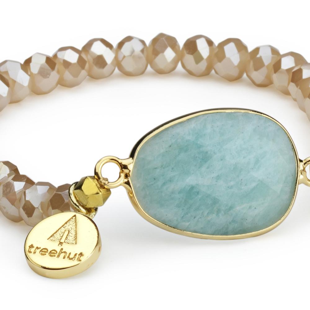 Sol Rosegold Love Bracelet Women's Stone Bracelet