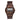 Summit Black Marble Walnut Men's Wooden Watch