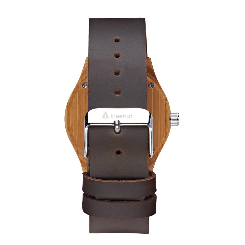 Classic Olive Ash Red Small Women’s Wooden Watch