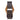 Classic Maple Burl Small Blue Women's Wooden Watch
