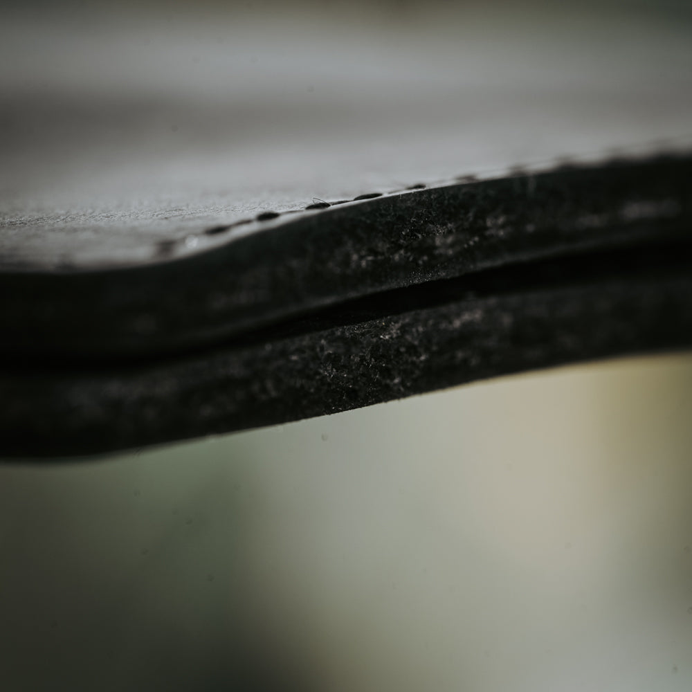 men’s black leather wallet