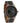 Classic Day-Date Black Denim Men's Wooden Watch