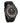Classic Ebony Theo Monochrome leather Men's Wooden Watch