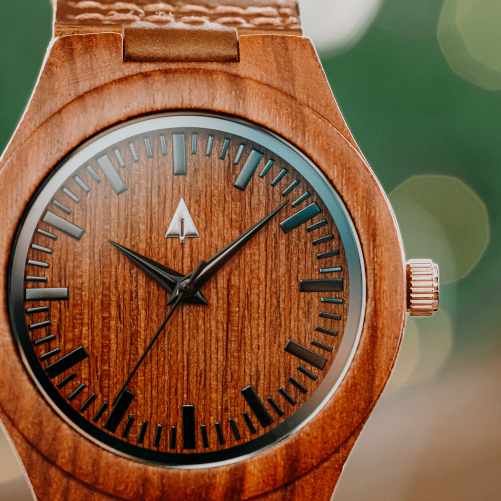 Classic Rosewood Rouge Small Women's Wooden Watch