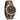 Classic Zebrawood Ebony Theo Men’s Wooden Watch