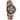 Constance Walnut Rose Gold Women's Stainless Steel Wooden  Watch