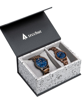 Couples Odyssey Blue Marble Couples Marble Watch