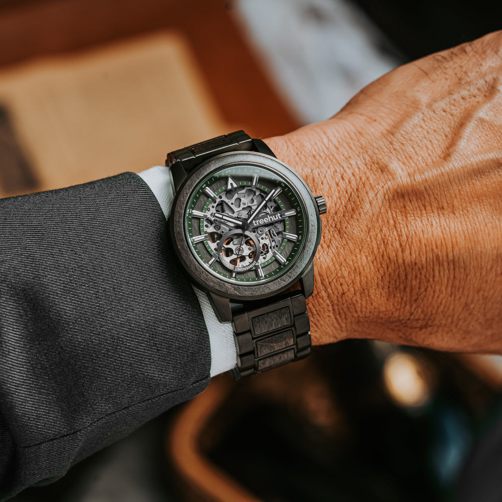 Immortal Grey Maple Automatic Men's Wooden Watch