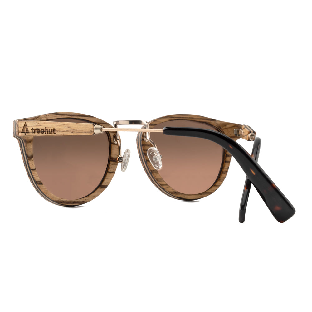 Spencer 82 Women's Wooden Sunglasses