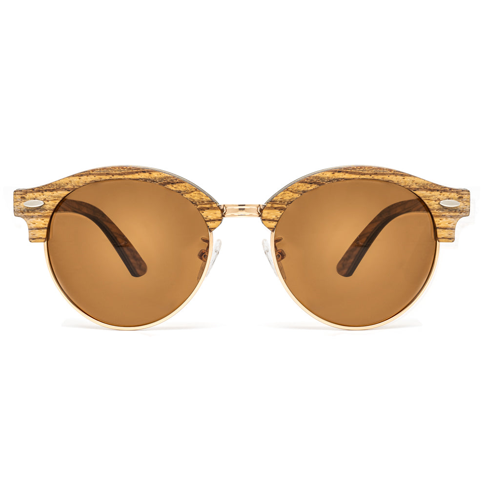 Ashton 21 Women's Wooden Sunglasses
