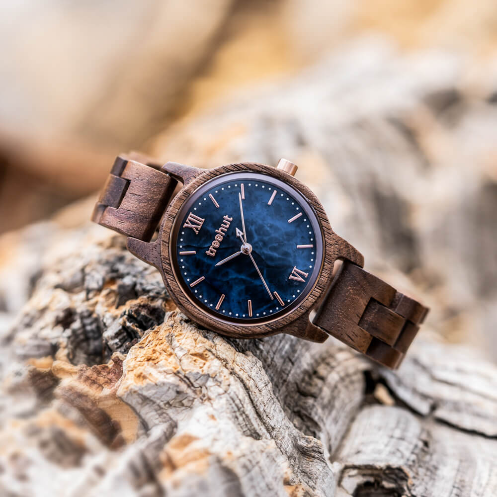 Couples Odyssey Blue Marble Couples Marble Watch