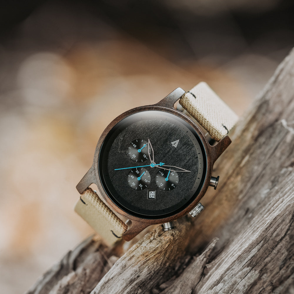 recycling men's watches with chronograph function