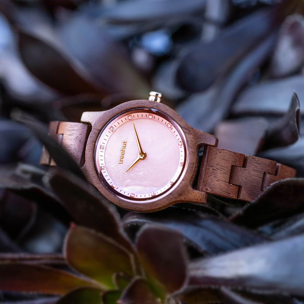 wooden watch in gift sets for women