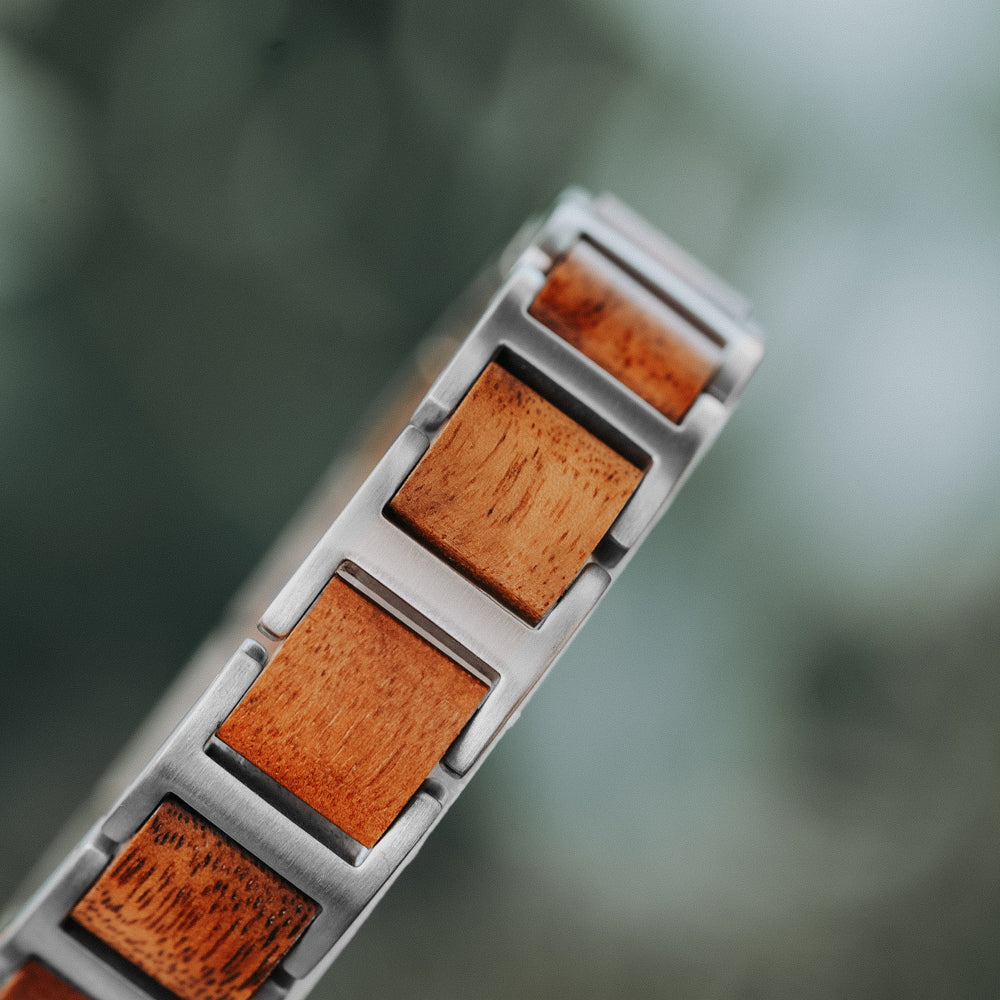 Climb Hawaii Koa Men's Wooden Bracelet