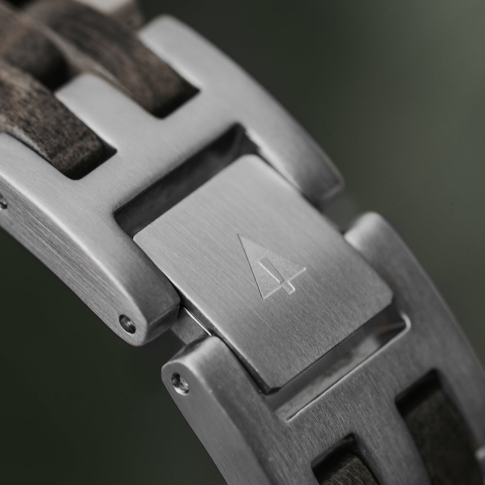 Glacier Grey Maple Men's Wooden Bracelet