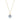 White Druzy Necklace