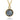 Geo Blue Druzy Necklace Women's Stone Necklace