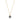 Geo Blue Druzy Necklace Women's Stone Necklace