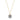 Reina Silver Druzy Necklace Women's Stone Necklace