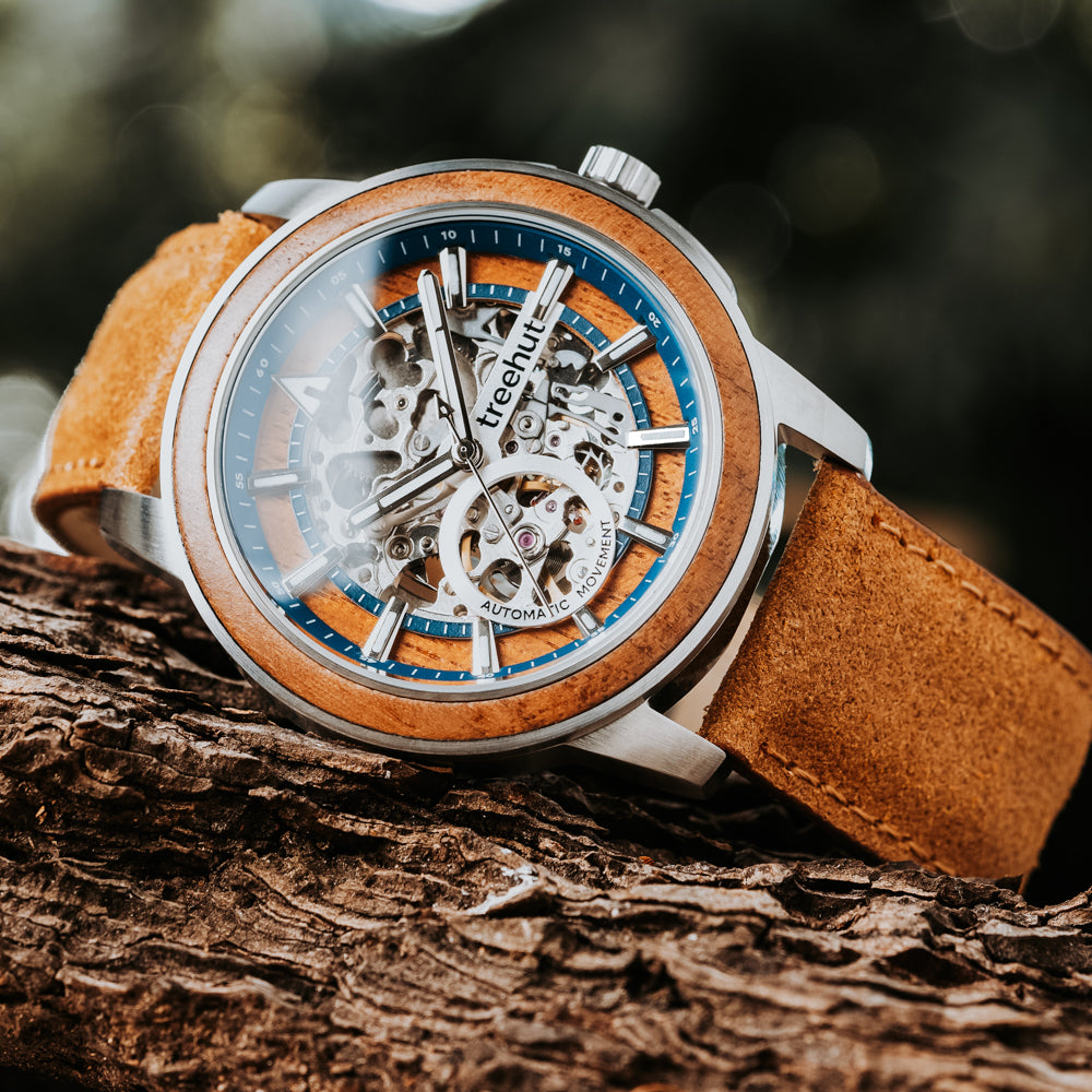 Immortal Koa Sandstone Automatic Men's Wooden Watch