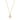 Geo Champagne Druzy Necklace