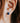 Hex Lapis Stud Earrings Women's Stone Earrings