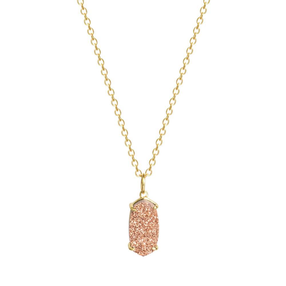 druzy necklace