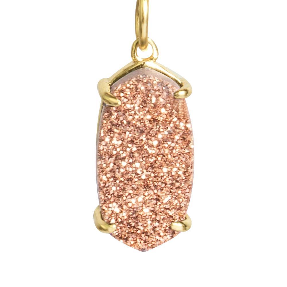 druzy necklace