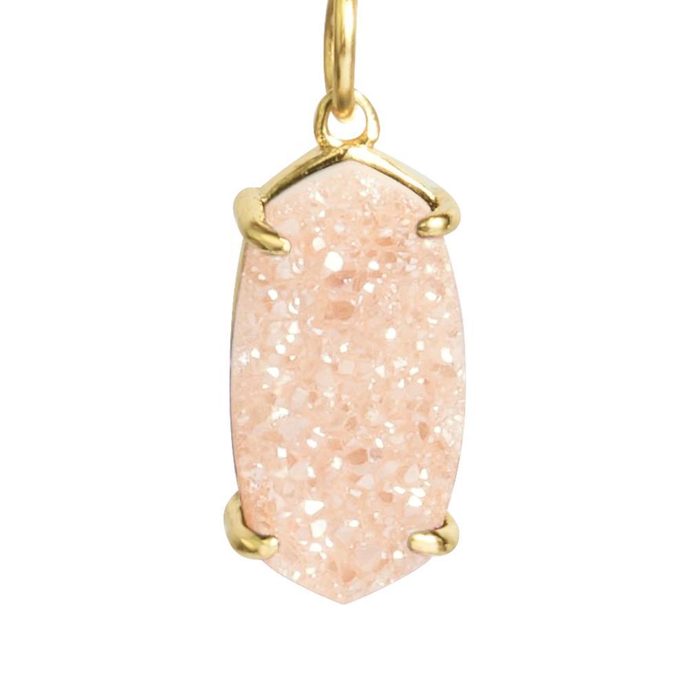 Champagne Druzy Necklace