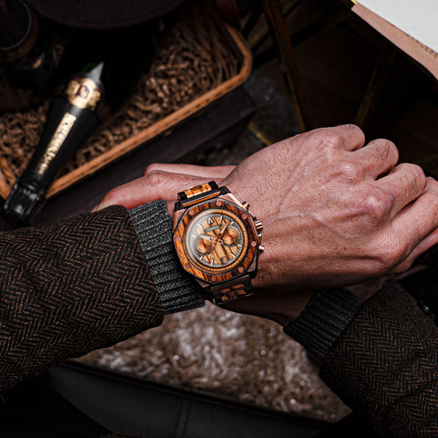Mission Zebrawood Patina Bronze