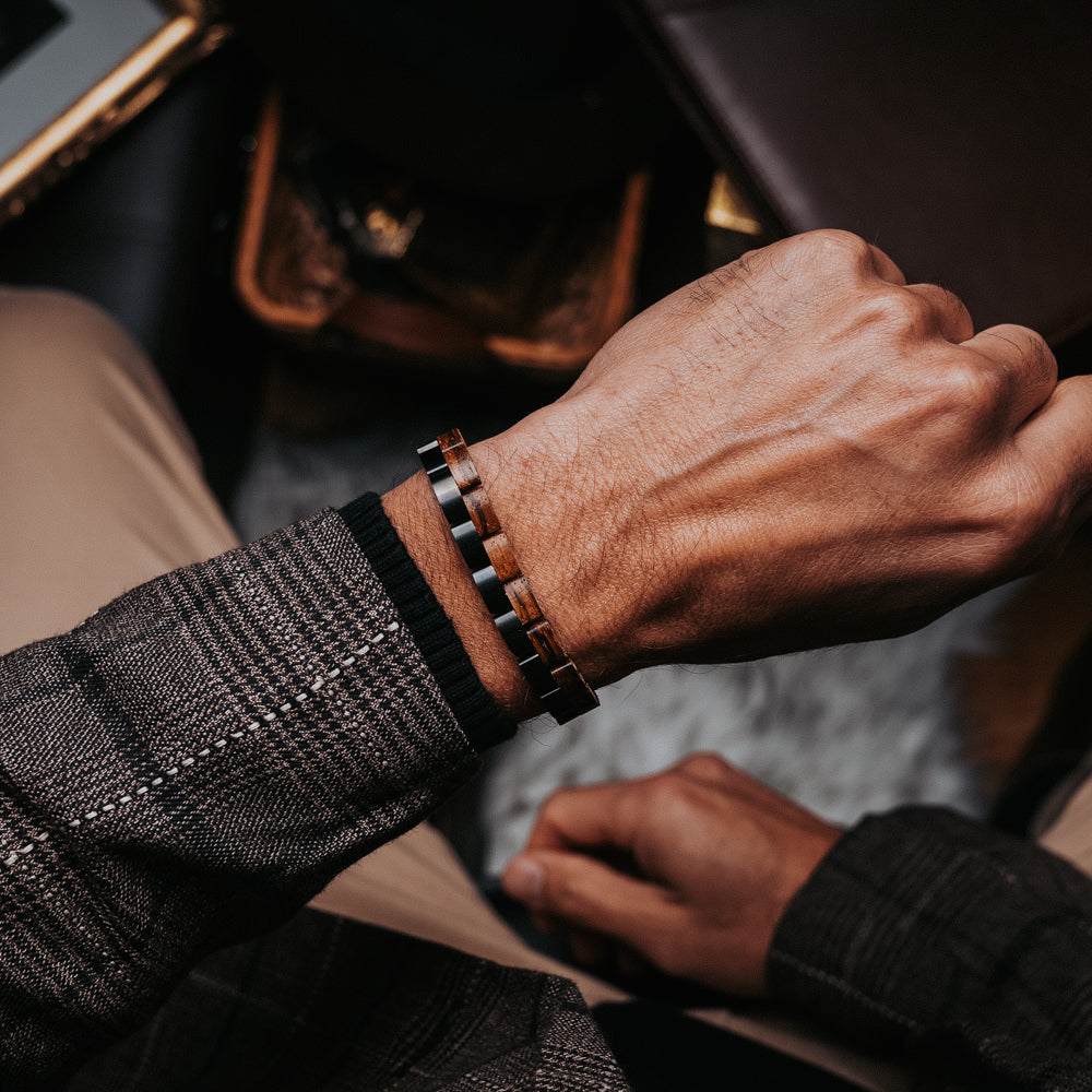 wood bracelet for men