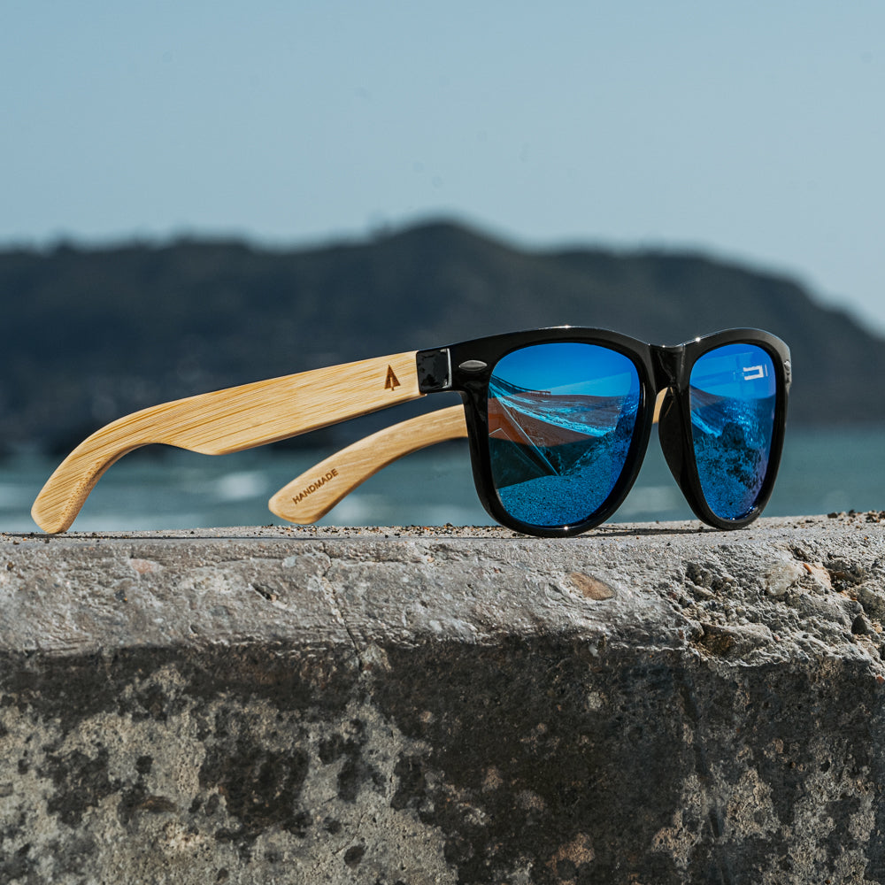 Bali 64 Men's Wooden Sunglasses