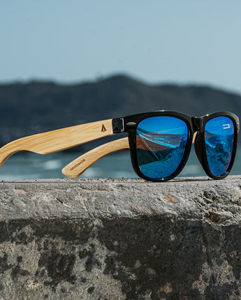 Bali 64 Men's Wooden Sunglasses