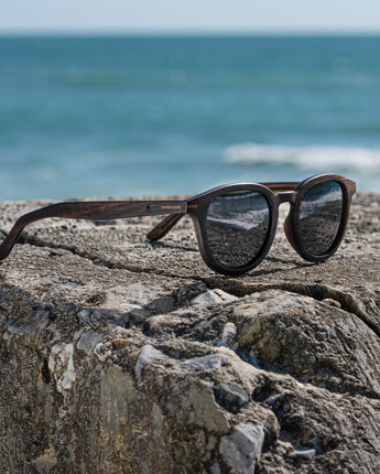 Heritage Ebony Carbon RX Men's Wooden Sunglasses