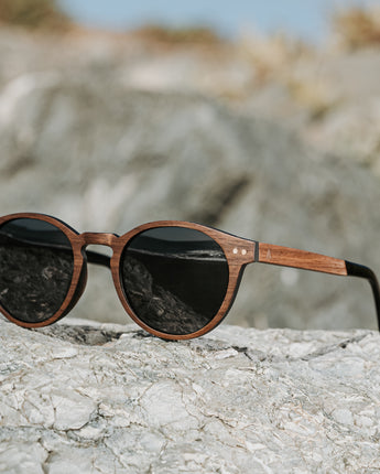 Heritage Walnut Carbon RX Women's Wooden Sunglasses