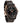 Dubline Ebony Rose Gold Men's Wooden Watch