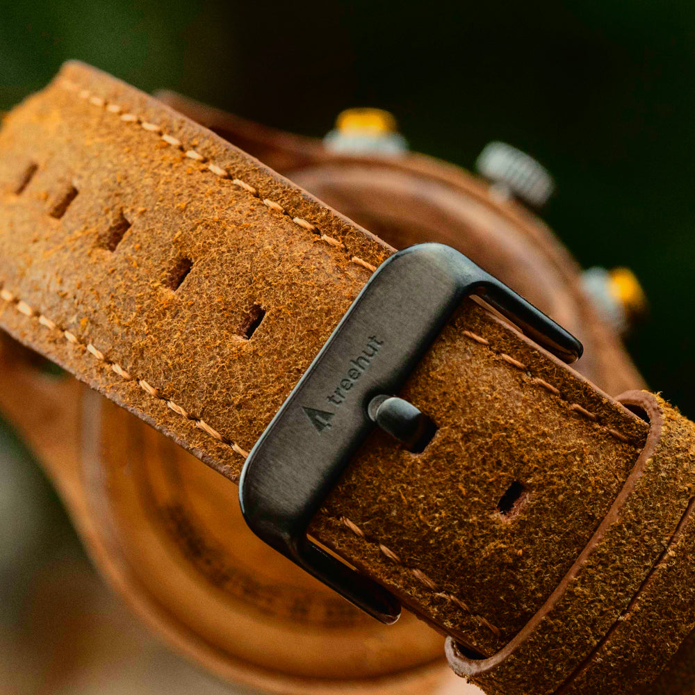 Dubline Chrono Koa Vegan Men's Wooden Watch