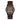 Dubline Ebony Brown NATO Men's Wooden Watch