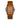 Dubline Walnut Light Brown NATO Men's Wooden Watch