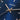Dubline Rose Gold Blue Men's Wooden Watch