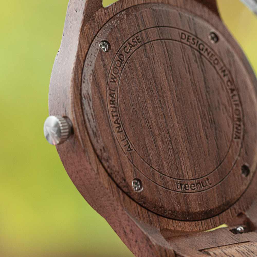 Dubline Walnut Grey Men's Wooden watch