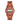 Dubline Redwood Black Men's Wooden Watch