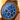 Classic Multifunction Walnut Blue Men's Wooden Watch
