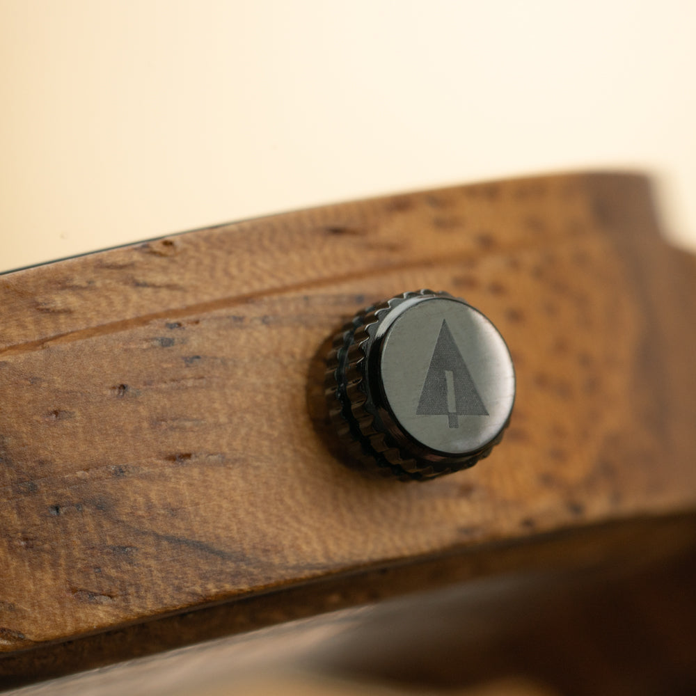 Alpine Zebrawood Black Men's Wooden Watch